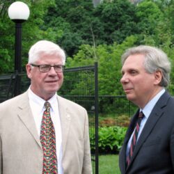 David Tilson, MP., Dufferin-Caledon & Dr. Mark Kristmanson, CEO, NCC
