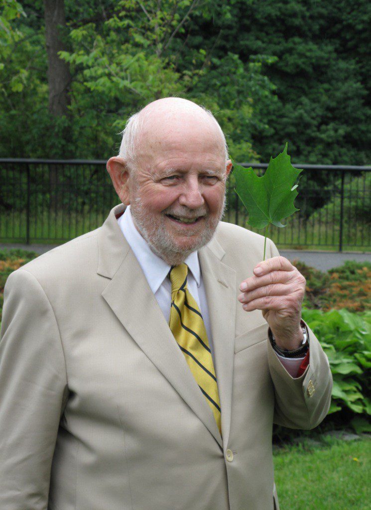 Ken Jewett, founder of Maple Leaves Forever Ken Jewett, founder of Maple Leaves Forever