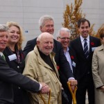 Mark Cullen - Chair, Highway of Heroes Living Tribute; Paula Berketo - Landscape Architect, Ministry of Transportation; Ken Jewett - Founder Maple Leaves Forever; Rob Keen - CEO Forests Ontario; Tony DiGiovanni - Landscape Ontario Executive Director; Eleanor McMahon - MPP Burlington