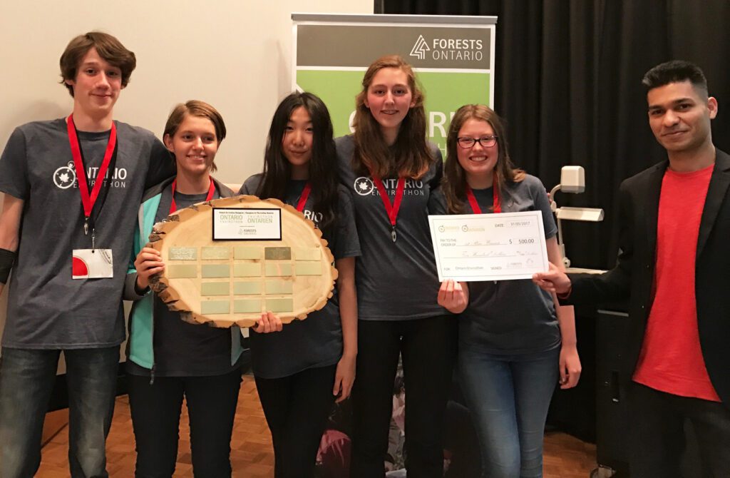 First place winning team: University of Toronto Schools