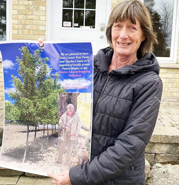 Diana showed us her poster with MLF Founder Ken Jewett!